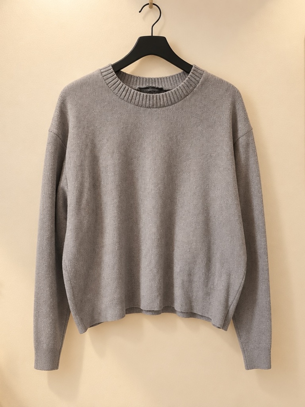 Zara Gray Crewneck Sweater